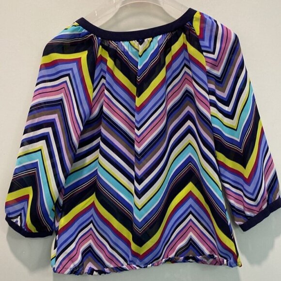 Banana Republic Long Sleeve Flowy Blouse - Picture 9 of 12